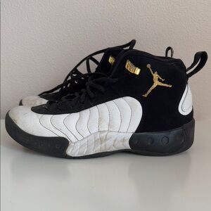 Air Jordan Retro Black and White Sneakers